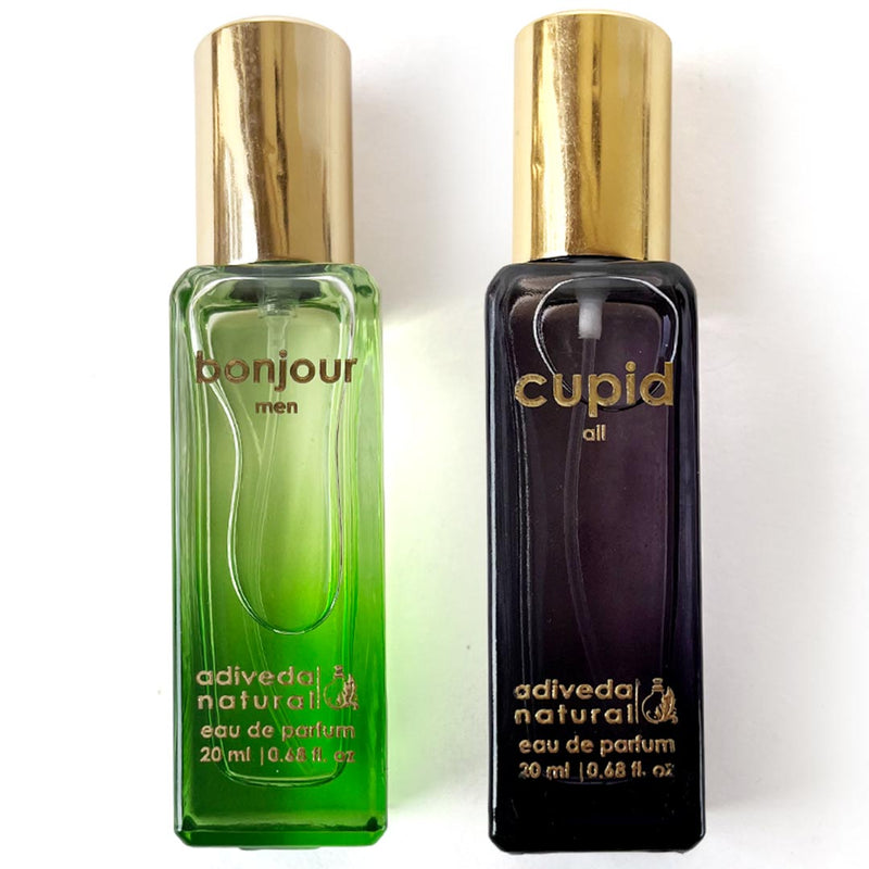 Bonjour & Cupid 20ml Combo Pocket Perfume for All | Premium Eau De Parfum for Men & Women