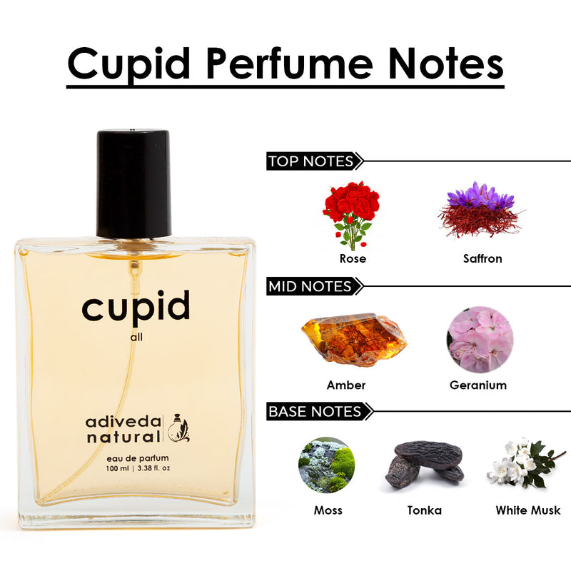 cupid perfume notes | Cupid Perfume For All | Midnight Senses For Men | Perfume For All | Men's Perfume | Women's Perfume | Perfume | Scent | Fragrance | Sweet Perfume | Floral Perfume | White Oud | Oud Fragrance | Natural perfume | Organic Perfume | Indian Perfume | Adiveda Natural Perfume | Adiveda Natural | 100 Ml Perfume