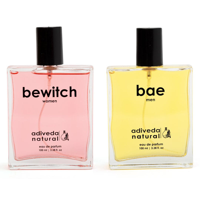 alcohol free perfume combo | bewitch parfum for women | bae parfum for men | Perfume combo for men and women | Bae Perfume for Men | Bewitch Perfume For Women | Perfume For Women | Perfume For Men | Woody Perfume | Spicy Perfume | Musky Perfume | Floral Perfume | Perfume | Scent | Fragrance | Oud | Fresh Perfume | Natural Perfume | Organic Perfume | Fashion | Shopping | Affordable Price | Best Selling | India | Adiveda Natural | 100 ml perfume