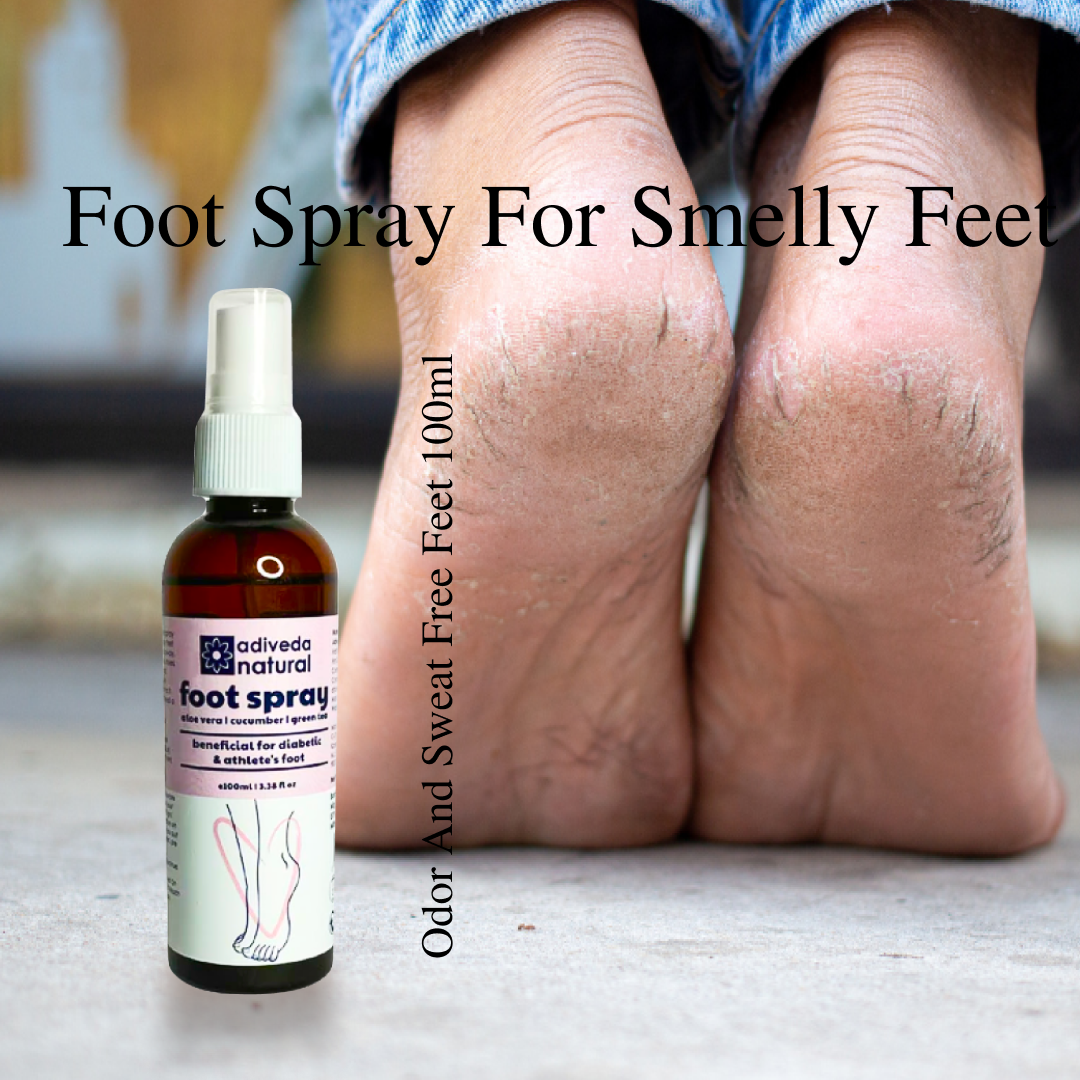 foot spary | foot deodorant spray | natural foot deodorizer | foot odor spray | Beauty | Beauty care | Women Cosmetics | Beauty Care & Cosmetics | Smelly Feet | Odor | Sweet Free Feet | Natural Foot Spray | Adiveda Natural | Fashion | Shopping | Lifestyle | India | Adiveda Natural