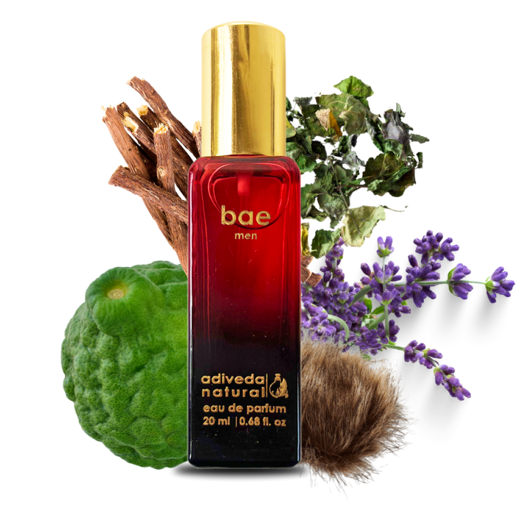 Adiveda Natural Bae Pocket Perfume – Stylish and Compact Men's Perfume
