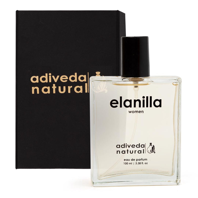 Adiveda Natural Elanilla perfume stylish bottle design for women