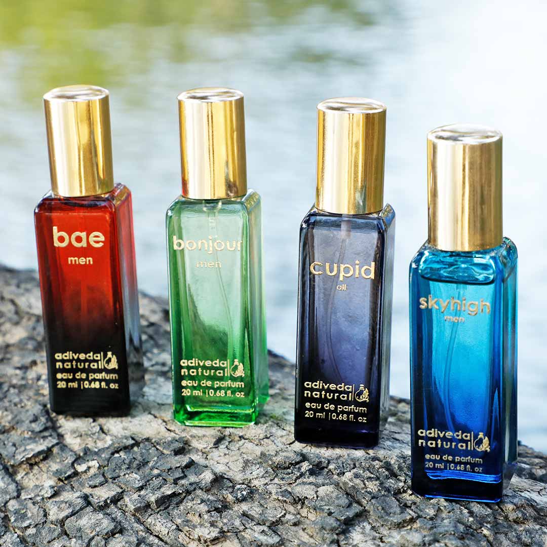 Perfume Gift Set Combo For Men 80ml - Adiveda Natural | New Launched petrfume | Best Selling Perfume Men And Women | Mens Perfume | Womens Perfume | Lon Lasting Perfume | Fresh Perfume | Gift Set For Her | Gift Set For Him | Perfume 