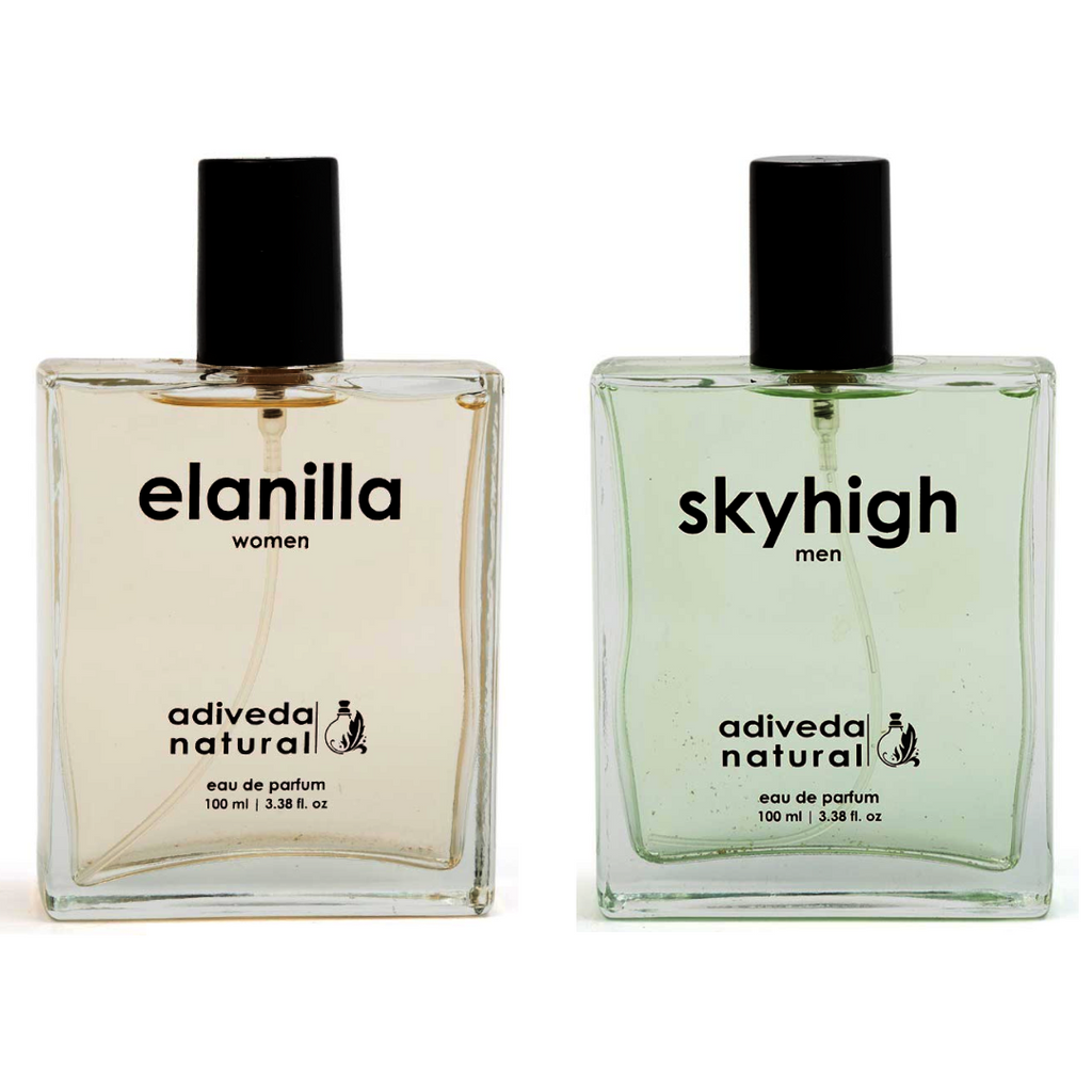 Romantic couple gift set perfumes – Elanilla and Sky High