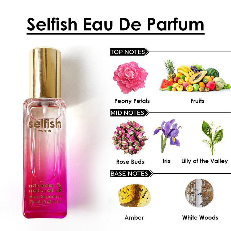 Adiveda Natural Selfish Pocket Perfume – Stylish and Compact Women’s Fragrance
