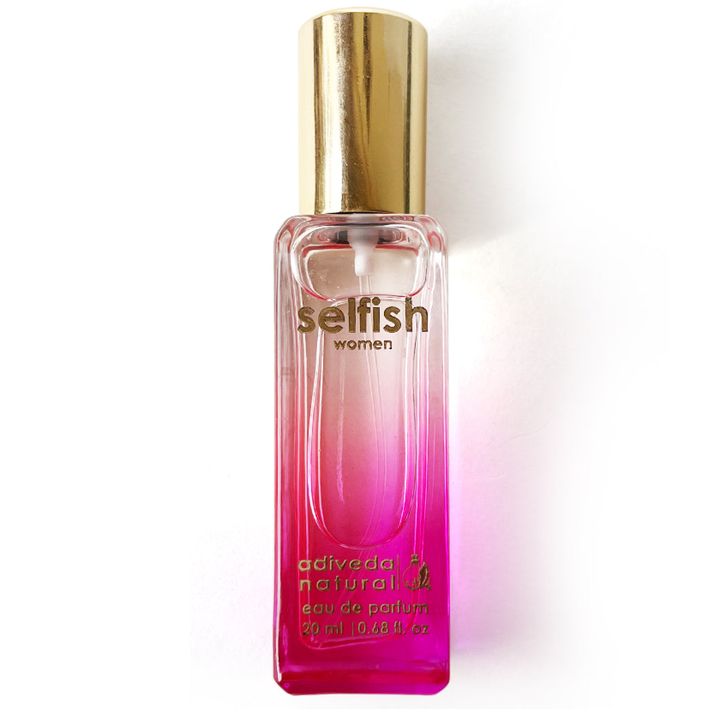 Selfish Perfume 20ml – Compact Long-Lasting Women’s Fragrance by Adiveda Natural