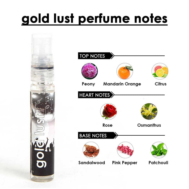 gold lust perfume tester | perfume sample | mini perfume | perfume miniature | pocket perfume | travel friendly perfume | perfume vial | buy perfume sample | fashion | Shopping | Lifestyle | Luxury | Affordable Price | Top Selling Perfumes | Cologne | Fragrance | Scent | EDP | Eau De Parfum | Parfum | Top Position In India | Indian Perfume | Natural Perfume's | Adiveda Natural Perfume