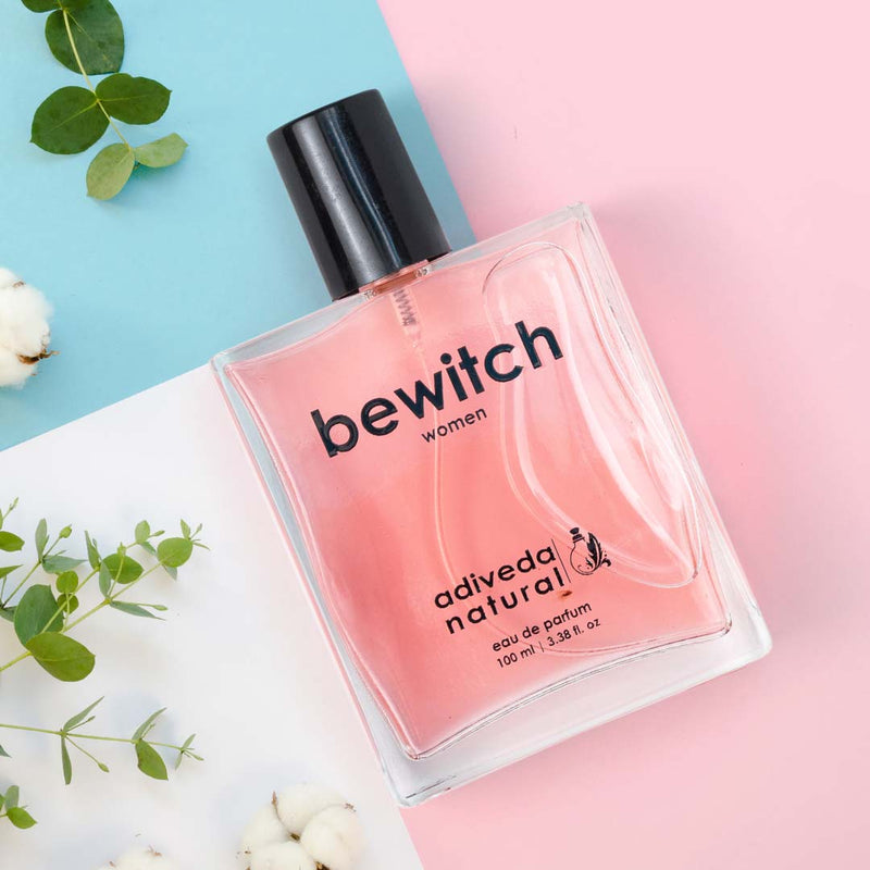 Bewitch women perfume by Adiveda Natural | musky perfume for women | floral and musky perfume | amber perfume | amber musk perfume | sweet floral perfume | Perfume | Scent | Colonge | Fragrance | Sweet Ambery Perfume | Bewitch Women Perfume | Eau De Parfum | Natural Perfume | Organic Perfume | Floral Perfume | Musky Perfume | Musky PerFume For Women | Indian Perfume | Adiveda Natural Perfume | Adiveda Natural  | 100 ml perfume