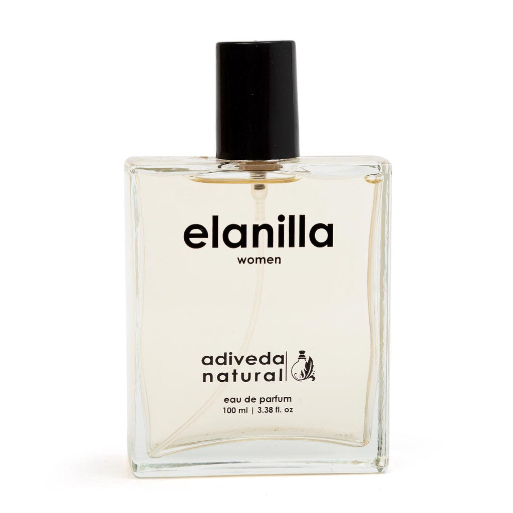 Elanilla women perfume by Adiveda Natural | sweet perfume for women | vanilla perfume | caramel perfume | gourmand perfume | vanilla scented perfume | Perfume | Scent | Colonge | Fragrance | Elanilla Perfume For Women | Eau De Parfum | Natural Perfume | Organic Perfume | Indian Perfume | Adiveda Natural Perfume | Adiveda Natural | 100 ml Perfume