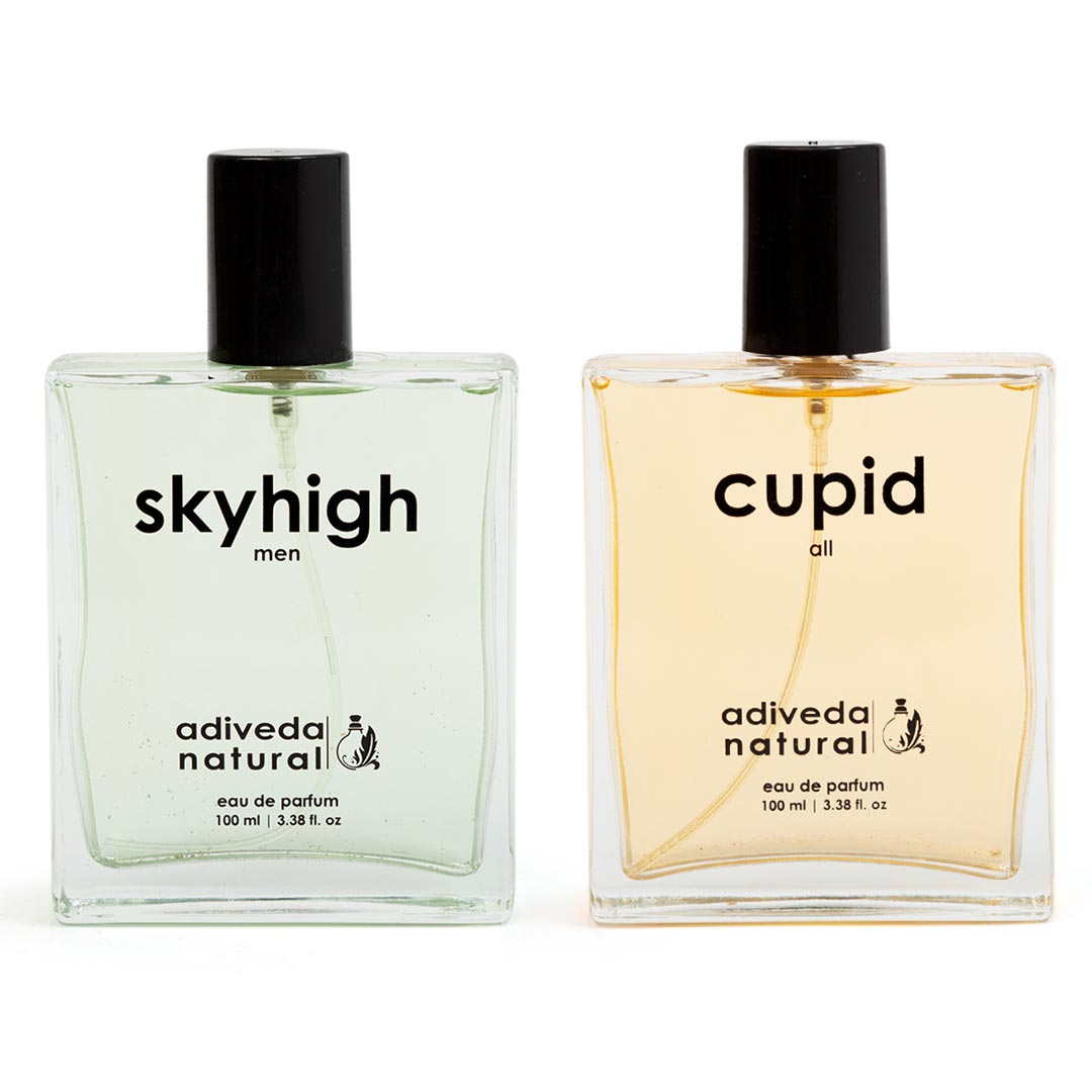 alcohol free perfume combo | perfume combo pack | skyhigh for men | cupid for all | Perfume | Scent | Colonge | Fragrance | Floral Perfume | Fresh | Aqua Fragrances | Fashion | Shopping | Lifestyle | Luxury | India Perfume | Perfume | Adiveda Natural Perfume | Adiveda Natural | Gift SEt Perfume | Combo Pack | Skyhigh Perfumr For Men | 100 ml perfume