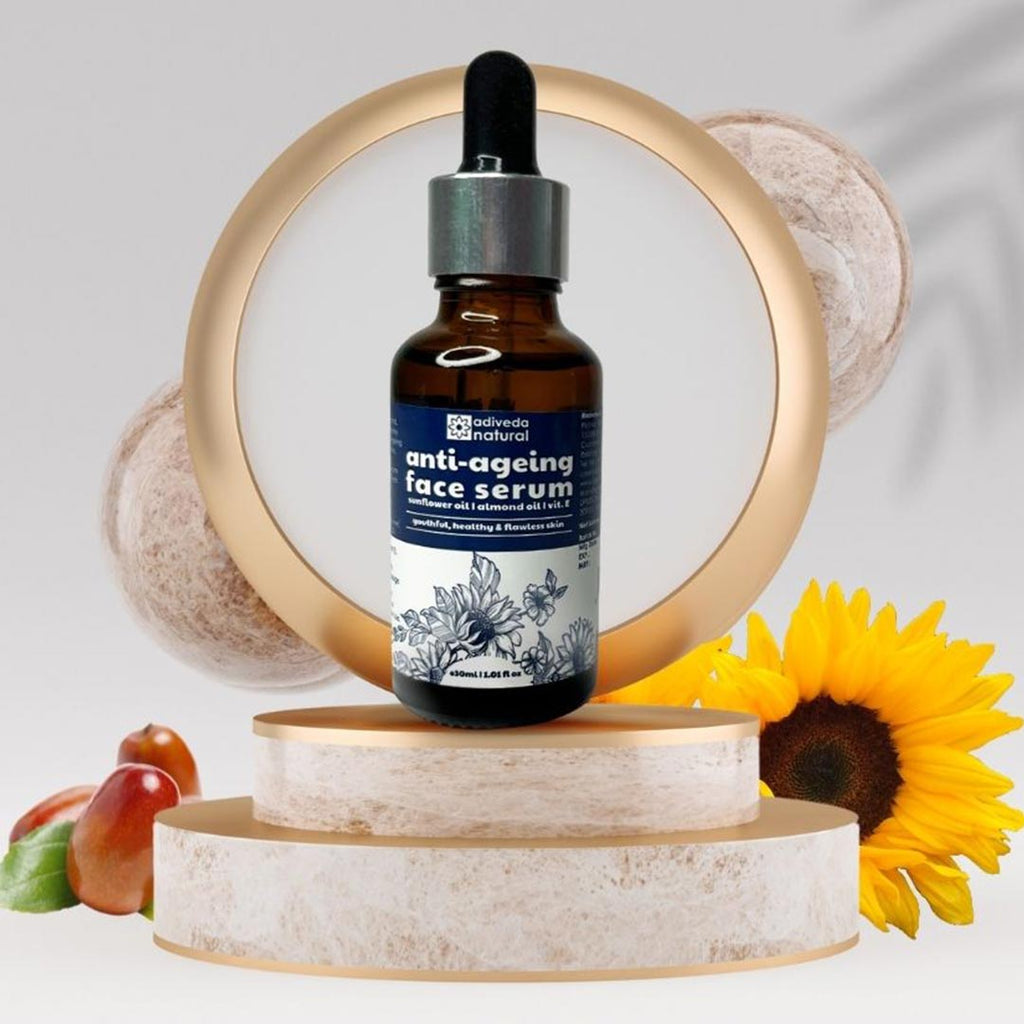 Anti Aging Serum | Anti Aging Face Serum | Anti Wrinkle Serum | Face | Moisturising Skin | Beauty | Cosmetics | Fashion | Shopping | For women | Luxury | Natural | Oraganic | Adiveda Natural