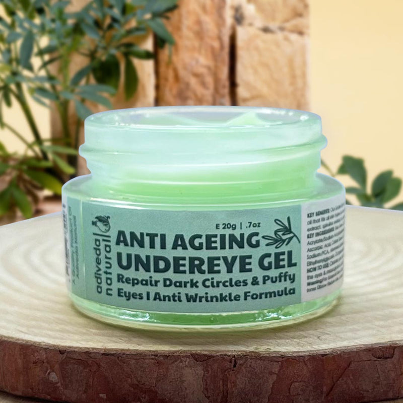 Anti Ageing Undereye Gel For Wrinkles, Darkness and Puffy Eyes 20 Gms