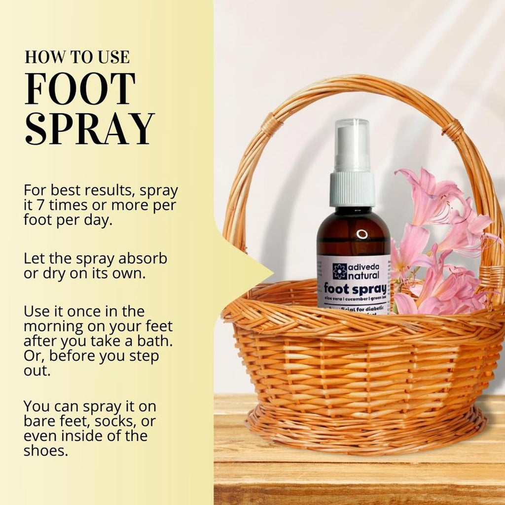 foot spary | foot deodorant spray | natural foot deodorizer |  how to use foot spray | foot spary | foot deodorant spray | natural foot deodorizer | foot odor spray | Beauty | Beauty care | Women Cosmetics | Beauty Care & Cosmetics | Smelly Feet | Odor | Sweet Free Feet | Natural Foot Spray | Adiveda Natural | Fashion | Shopping | Lifestyle | India | Adiveda Natural