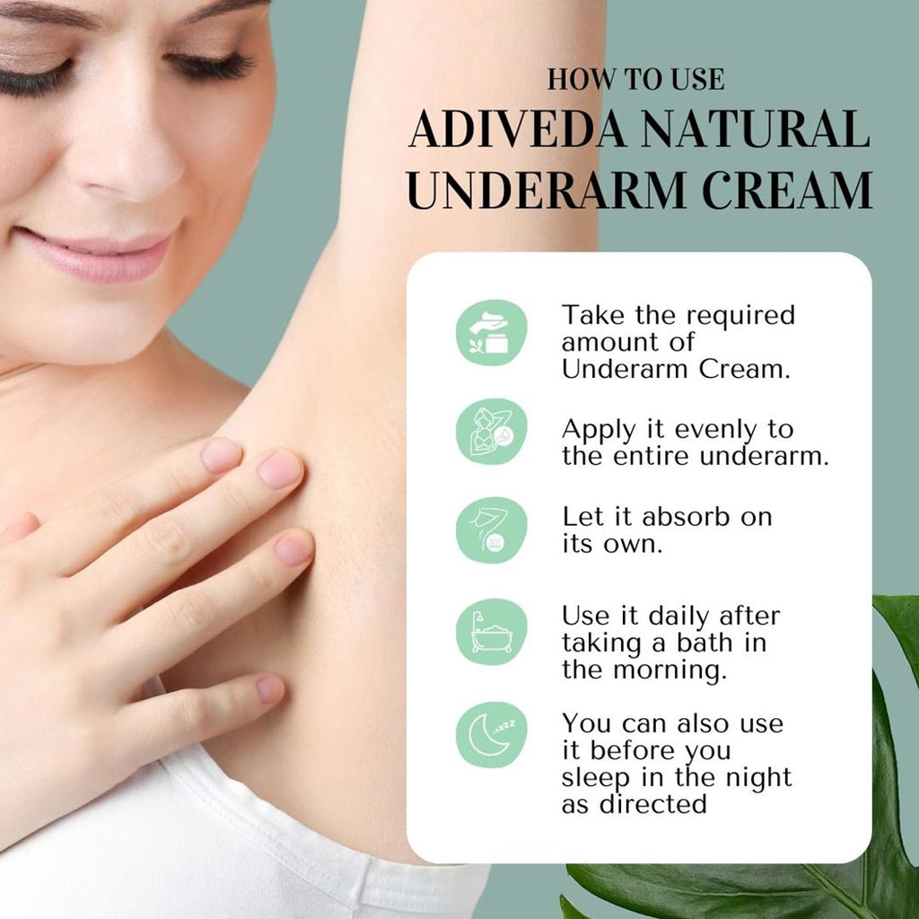under arm lightening cream | underarm lightening cream | underarm whitening cream |  Beauty | Beauty Care | Cosmetics | Underarm Cream | Skin Lightening | Darkness Removal | Skin Whitening | Sweet Protection | Odor Free | Natural | Organic | Indian Cosmetics | Adiveda Natural