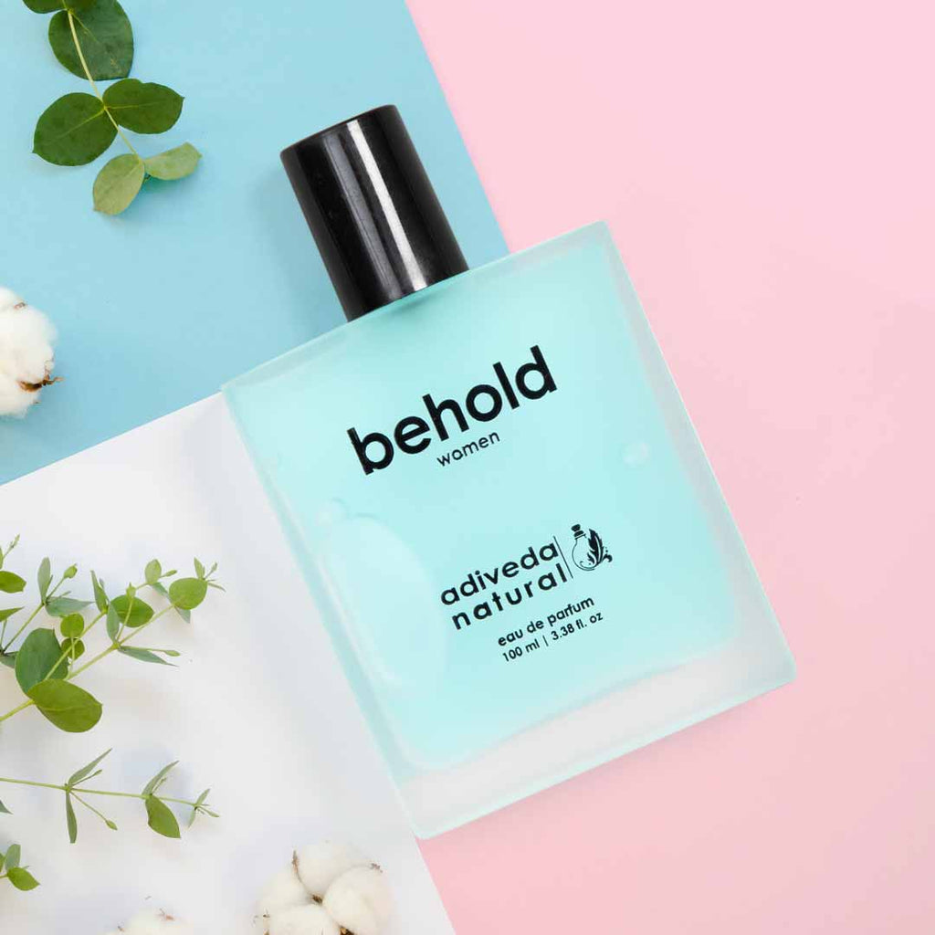 Behold women perfume | leather perfume | citrus fragrance | rose leather perfume | citrus cologne | best citrus perfume | Behold perfume For Women | Perfume For Women | Leather Perfume | Ocean Frash Perfume | For Women | Perfume | Scent | Colonge | Fragrance | Fresh Perfume | Fashion | shopping | lifestyle | Luxury | Natural Perfume | Organic Perfume | India | Adiveda Natural  | 100 ml perfume