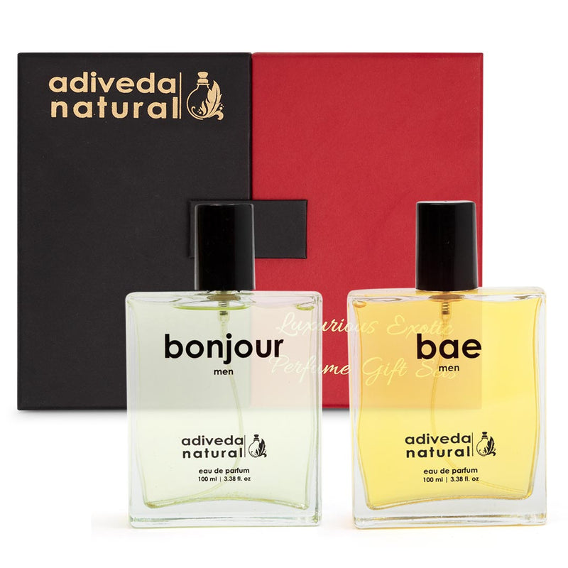 Fragrance combo pack | Perfume combo for men | bonjour and bae for men | perfumes for adiveda naturals | Bonjour Perfume For Men | Bae Perfume For Men | Perfume | Eau De Parfum | Scent | Oud | Fragrance | Fashion | Shopping | Lifestyle | Perfume For Men | Adiveda Natural | 100 ml perfume