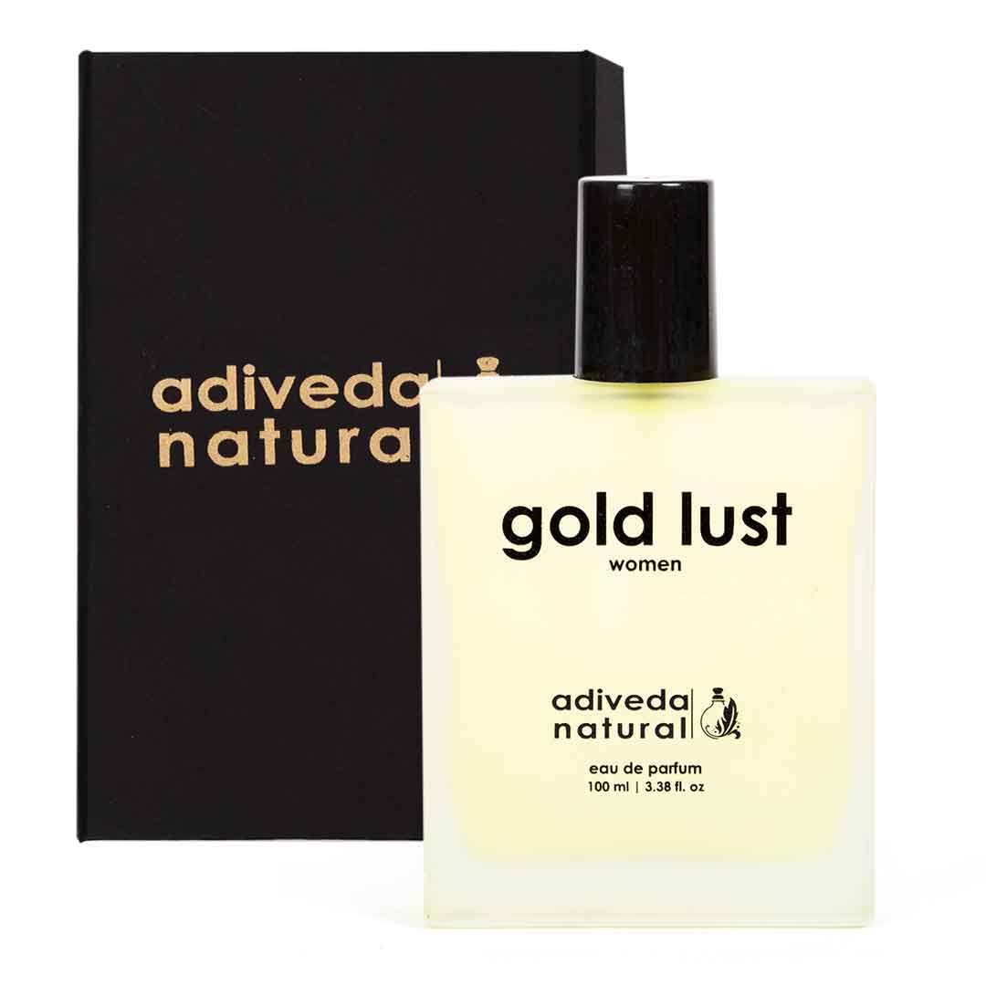 gold lust women perfume | seductive perfume | citrus spicy perfume | woody and spicy perfume | spicy woodsy perfume | best woody spicy cologne | Gold Lust Perfume For Women | For Women | Fresh Woody Perfume | Eau De Parfum | Natural Perfume | Organic Perfume | India Perfume | Adiveda Natural Perfume | Fashion | Best Selling | Affordable Price  | 100 ml Perfume