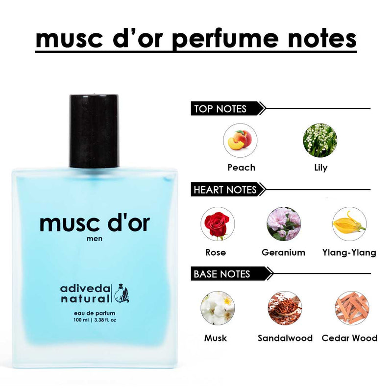 buy musc d'or men perfume | fresh woody perfume | fresh floral perfume | musky woody perfume | fresh fruity floral perfume | fruity floral woody perfume for men | Perfume | Scent | Fragrance | Colonge | Fashion | Luxury Perfume | Affordable Price | Top Selling | Natural Perfume | Organic Perfume | Adiveda Natural | 100 ml Perfume